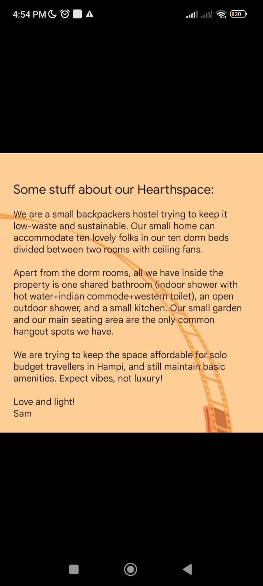 Hearthspace Hampi - Small Home, A Low-Impact Backpackers Hostel 外观 照片